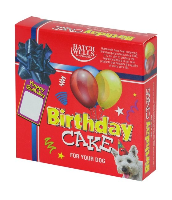 Hatchwells Birthday Cake 1Pack - Sgl- Dog Treats